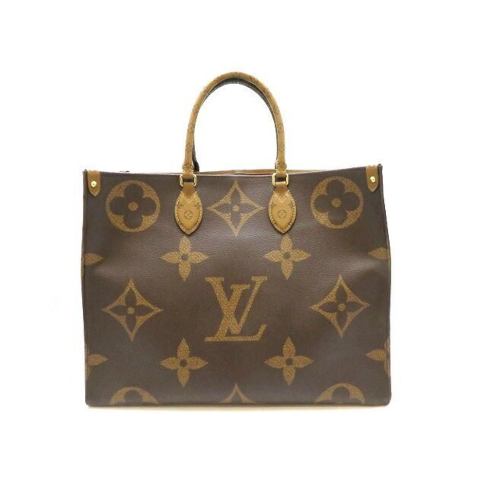 Louis Vuitton Onthego GM Monogram Giant Reverse Handbag